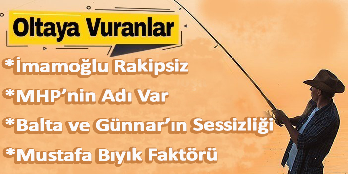 İmamoğlu rakipsiz!