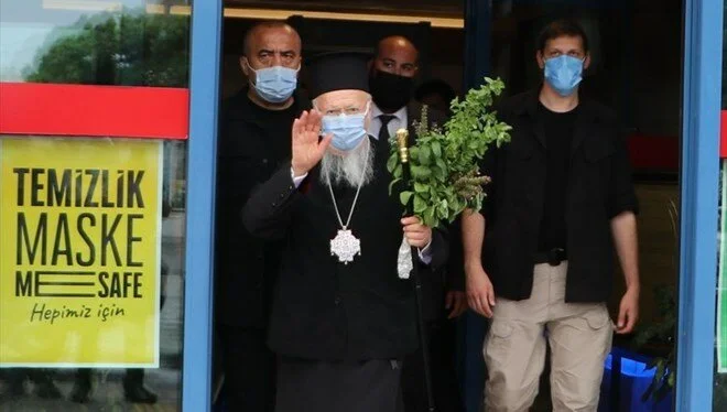 Fener Rum Patriği Trabzon'da