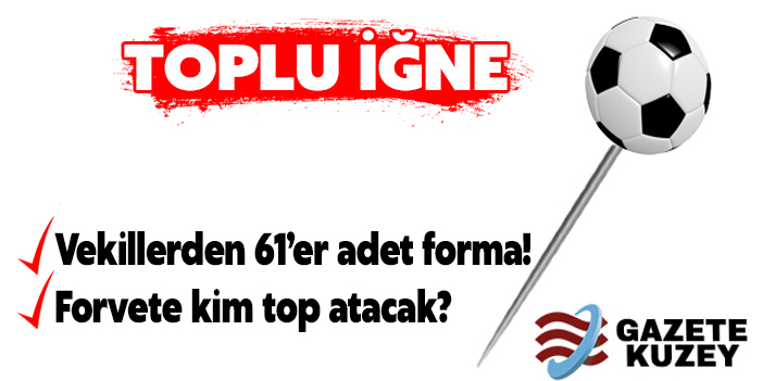 Vekillerden 61’er adet forma!