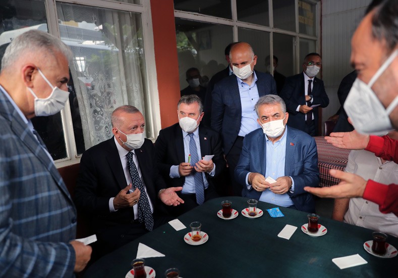 Erdoğan vatandaşın davetini geri çevirmedi