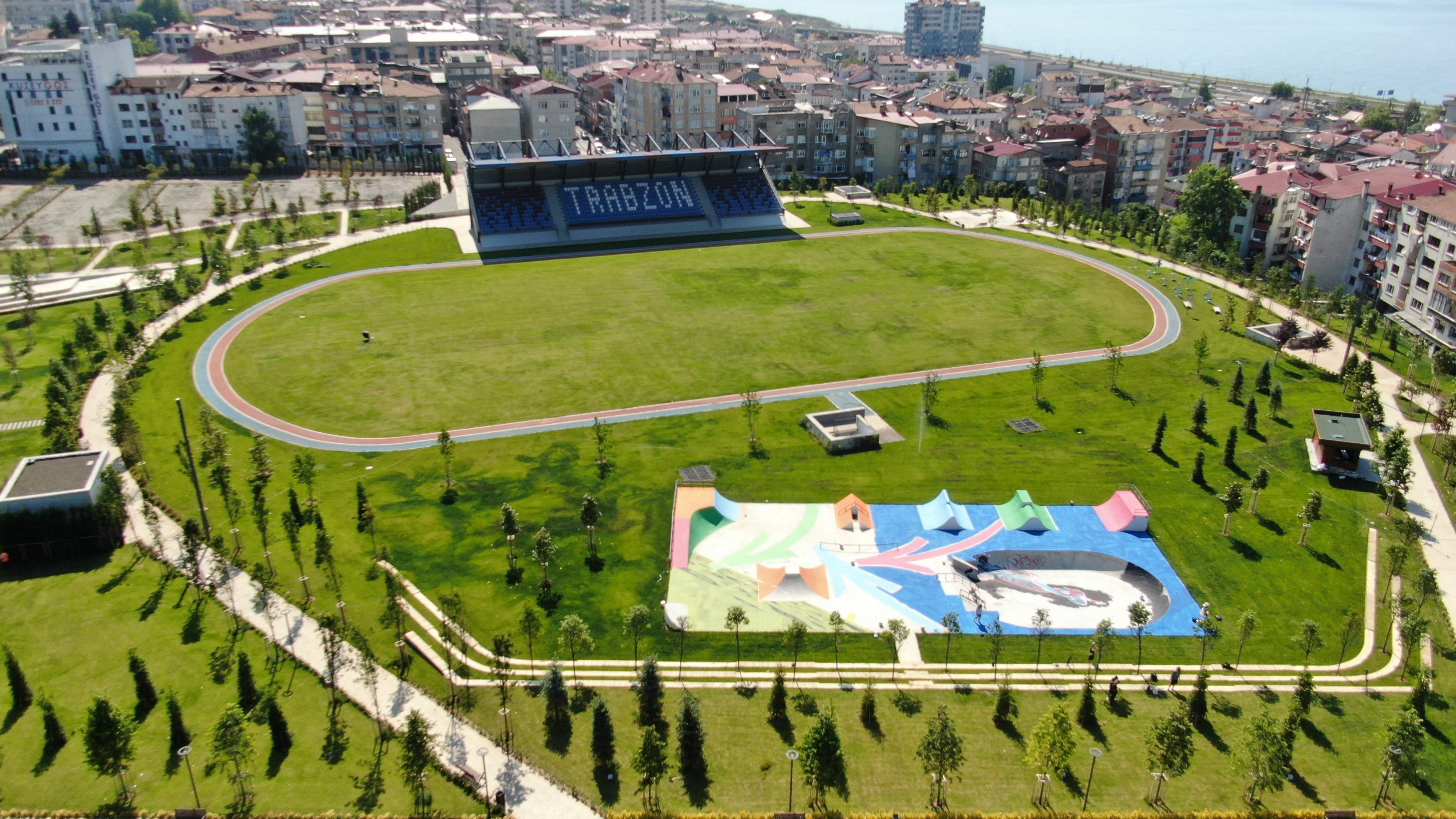 Spor Temalı Millet Bahçesi Açıldı