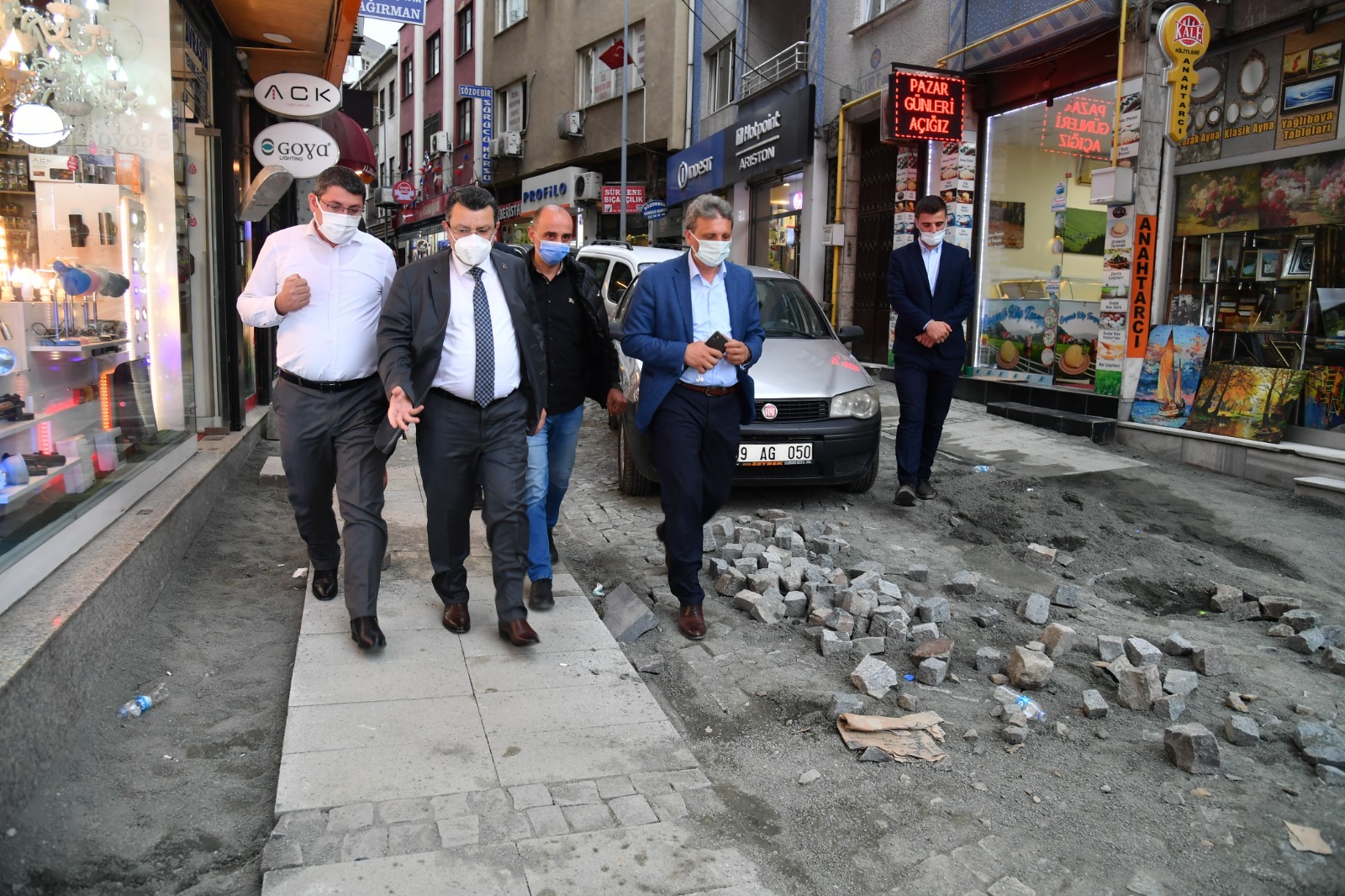 Balıkpazarı Sokağı yeniden düzenleniyor