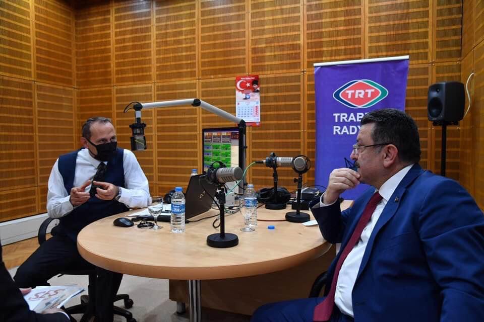 Genç TRT'nin konuğu oldu