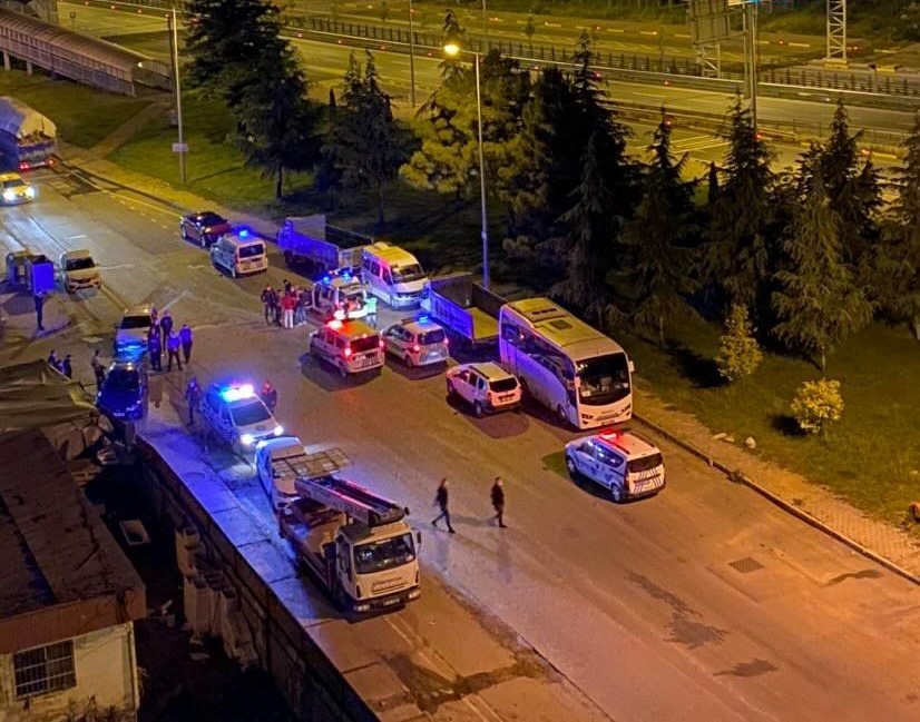 Beşirli'de ki kaza korkuttu