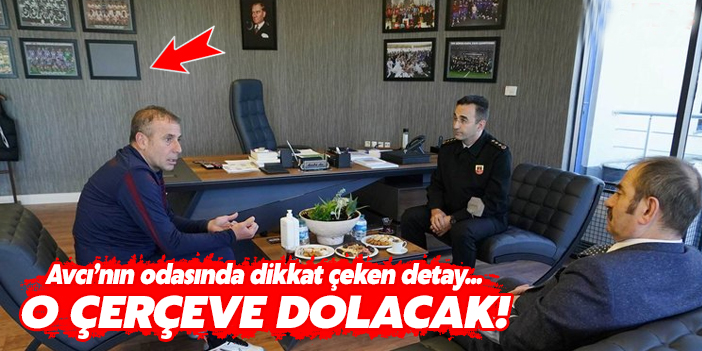 Abdullah Avcı'nın odasındaki boş çerçeve detayı!