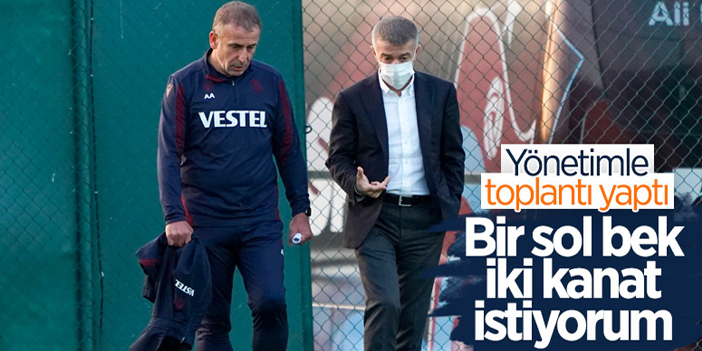 Abdullah Avcı yönetimden takıma takviye istedi