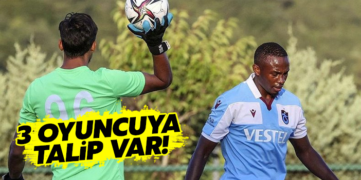 Trabzonspor'da forma şansı bulamayan oyunculara talip var!