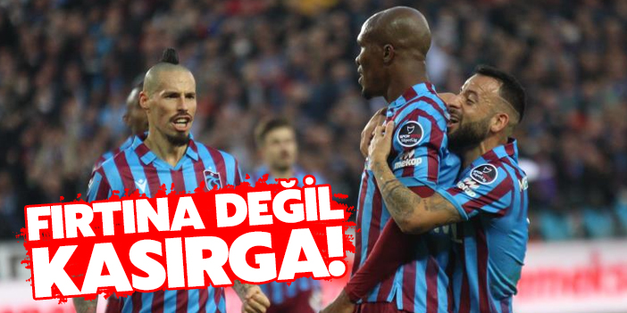 Fırtına'ya rekoru getiren galibiyet