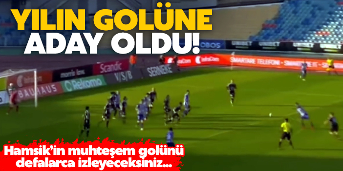 Hamsik'in muhteşem golü yılın golüne aday gösterildi!