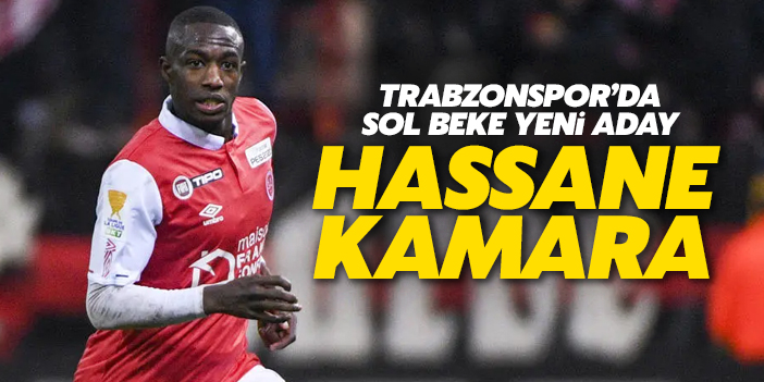 Trabzonspor'da sol beke yeni aday: Hassane Kamara