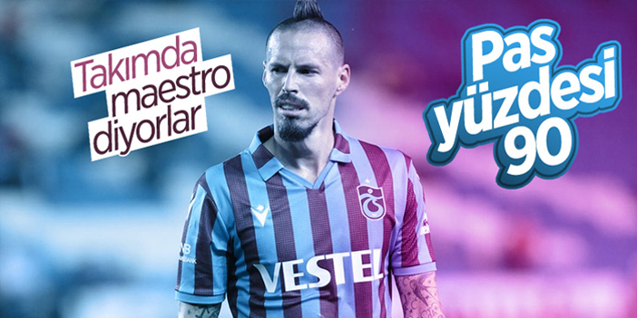 Trabzonspor'un maestrosu Marek Hamsik!
